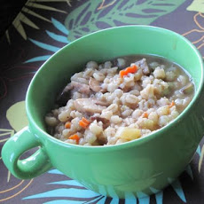 Mushroom and Barley Soup (Crock Pot)