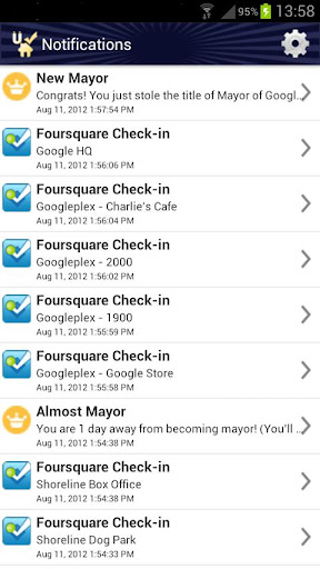 Uber Checkin 4sq auto checkin