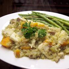 Quinoa Pilaf with Shredded Chicken