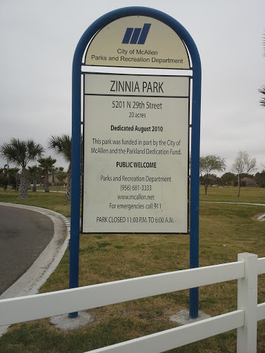 Zinnia Park