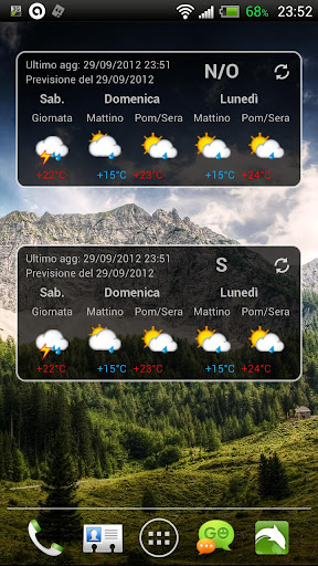 Trentino Meteo Widget