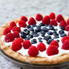 Fourth of July Buttermilk Pie