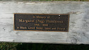 Margaret Hutchinson Memorial Bench