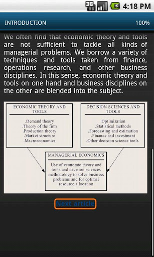 【免費商業App】Economic Analysis course. MBA-APP點子