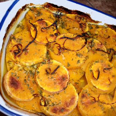 Baked Butternut Squash With Orange