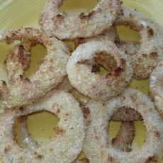 Oven Fried Onion Rings