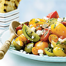 Heirloom Tomato Salad with Herbs and Capers