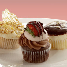 Apple-Spice Cupcakes with Walnuts and Blue Cheese
