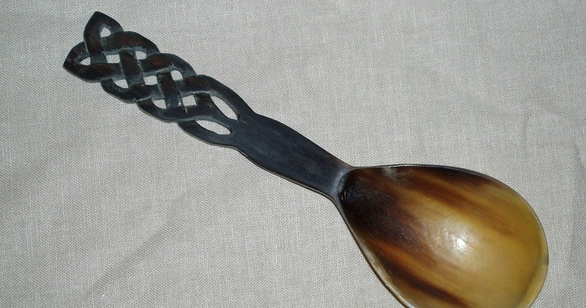 A Medieval Craftsman Horn Spoon
