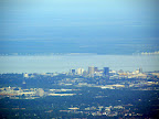 downtown Anchorage from Flattop summit