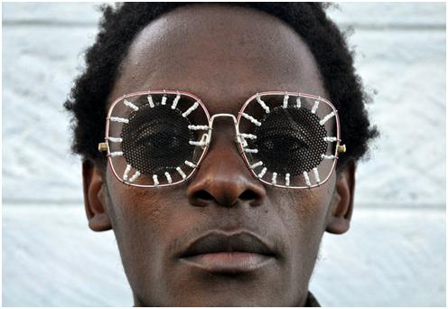 Cyrus karibu Metallbrillen