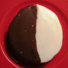 Santa's Favorite Black and White Cookies