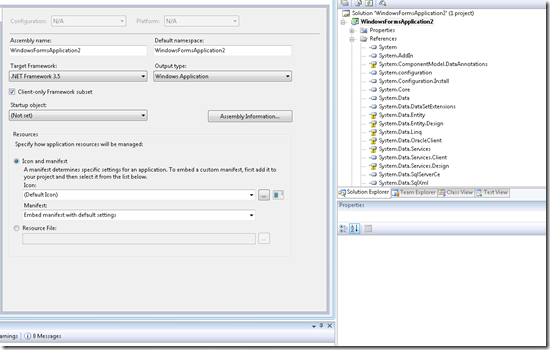  .NET Framework Client Profile   First Touch