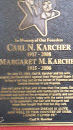 Carl and Margaret Karcher Memorial