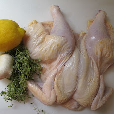 Chicken Al Mattone With Thyme Pesto