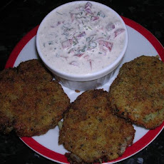 Claim Jumper's Cheese Potato Cakes