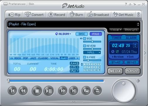 JetAudio v7.1.1 (**50 Beautiful Skins**) (**100% Working**)