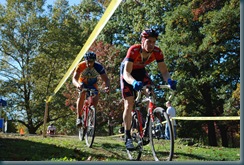 Leading the Cobb's Hill Cross '08