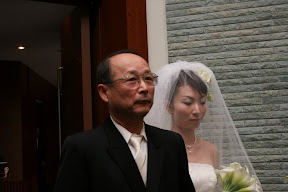 結婚式の新婦の父親の写真の撮り方の結婚