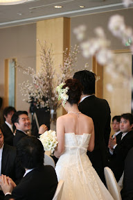 結婚式の披露宴入場の写真の撮り方の結婚