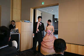 結婚式のお色直しの写真の撮影の結婚