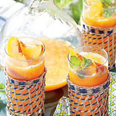 Frozen Peach Old Fashioned