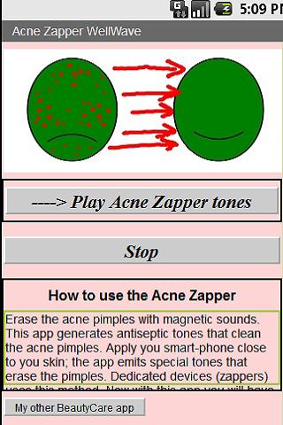 痤瘡Zapper的WellWave