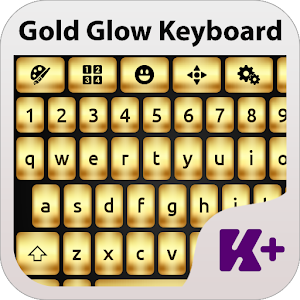 Gold Glow Keyboard Theme.apk 2.0