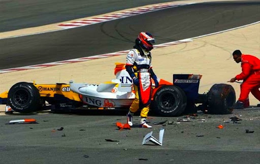 formula 1 crashes. Formula 1 crash