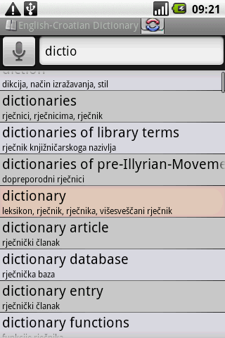 BK English-Croatian Dictionary