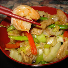 Pork and Prawn/Shrimp Stir Fry