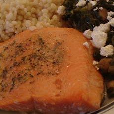 Sear-Roasted Salmon With Lemon Ginger Butter