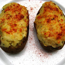 Twice-Baked Potatoes With Blue Cheese and Rosemary