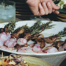 Chicken Liver Skewers