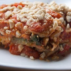 Engine 2 Raise the Roof Sweet Potato Vegetarian Lasagna
