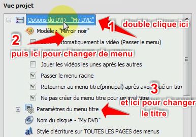 personnaliser menu convertxtdvd