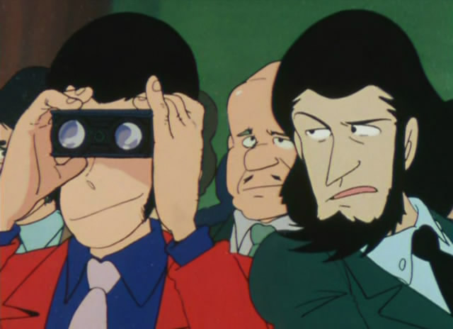 "In the anime series, Jigen is extremely loyal to Lupin and almost always "In the anime series, Jigen is extremely loyal to Lupin and almost always
