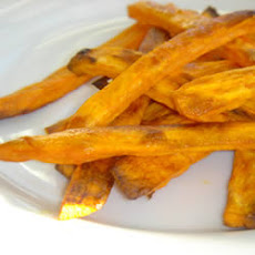 Spicy Baked Sweet Potato Fries