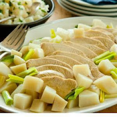 Turkey Breast with Root Vegetable Mash