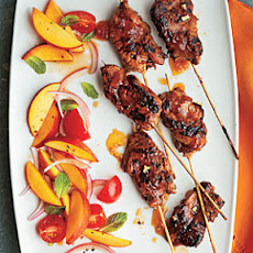 Apricot-Glazed Pork Kebabs