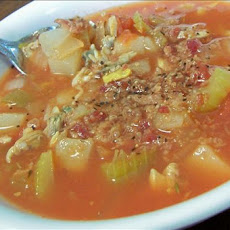 Manhattan-Style Crock Pot Clam Chowder