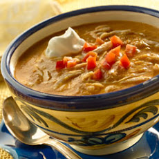 Roasted Poblano & Corn Soup