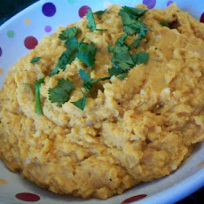 Sweet Potato and Goats Cheese Mash