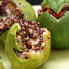 Quinoa and Wild Rice Stuffed Squash