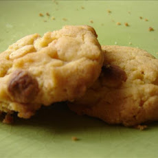 White Choc Chip Cookies