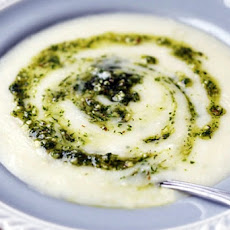 Potato and Pesto Soup