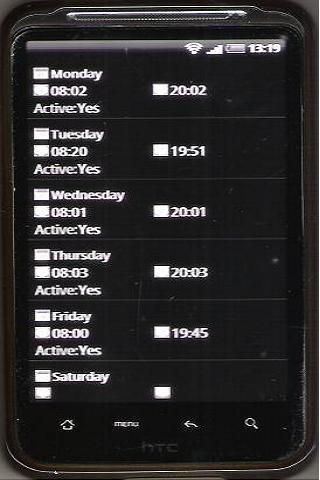 Vibrate Scheduler