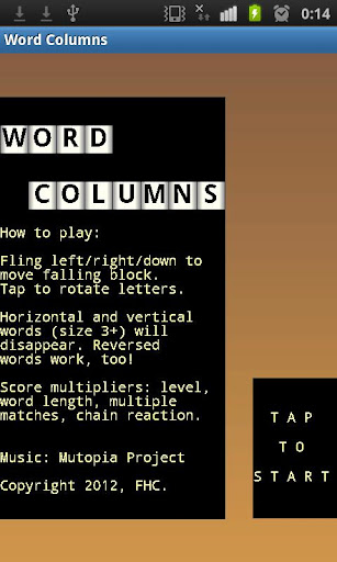 Word Columns Free