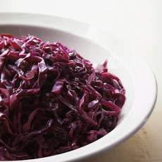 Sauteed Red Cabbage With Raisins