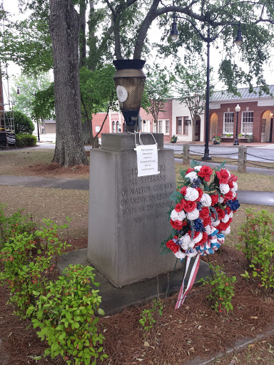 The Veterans Memorial Flame